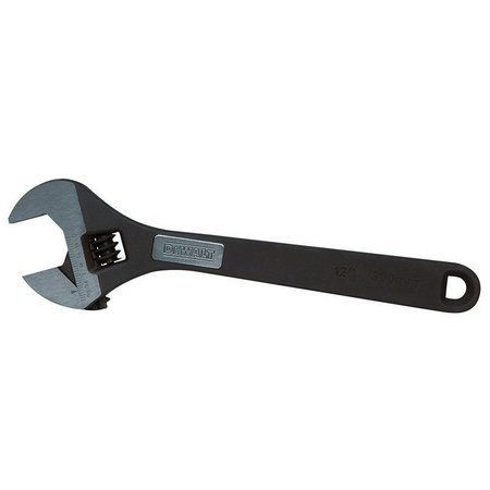 STANLEY DeWalt Metric and SAE Adjustable Wrench 12 in. L 1 pc DWHT80269